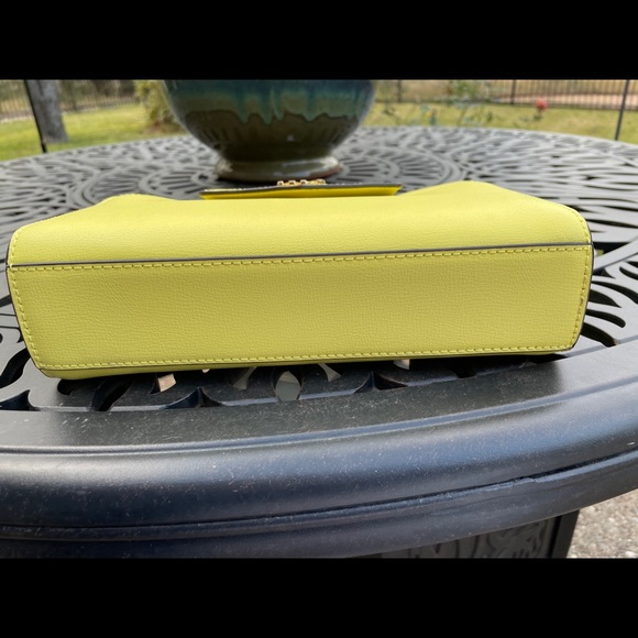 NWT Michael Kors Sunshine Yellow crossbody - Picture 11 of 16